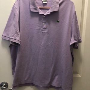 Polo shirt light purple